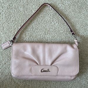 Small Pale Pink Coach Handbag